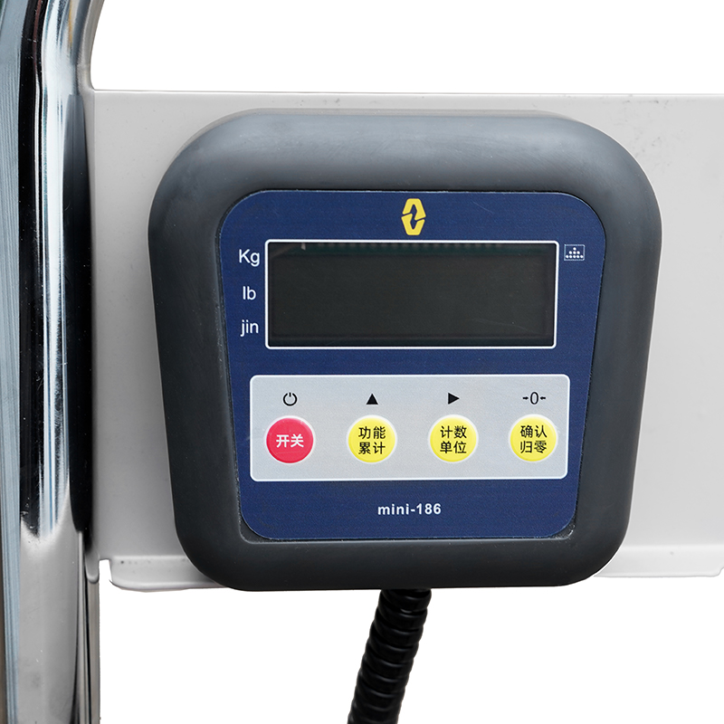 Chargeur à plate-forme élévatrice manuelle de pesée CPT300